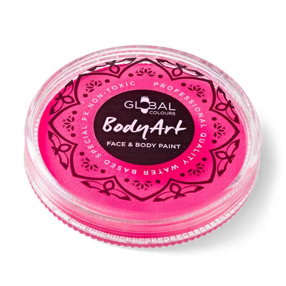 Neon Pink - UV BodyArt FX Cake Paint - Image 3