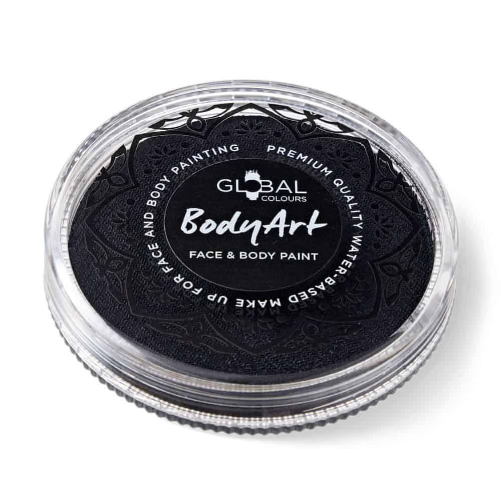 Strong Black - Face & BodyArt Cake Paint - Image 5