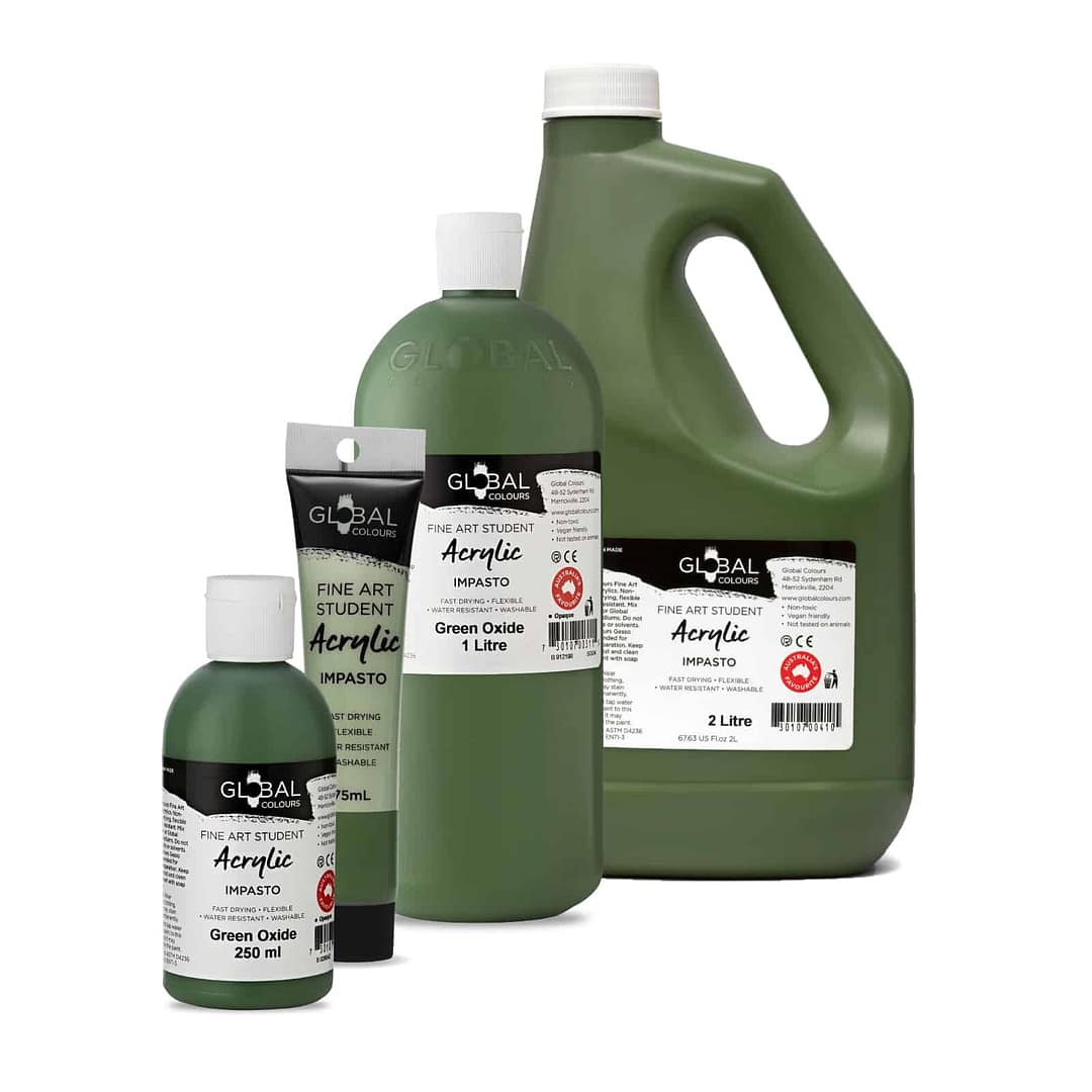 Green Oxide - Fine Art Student Acrylic Impasto Artist Paint