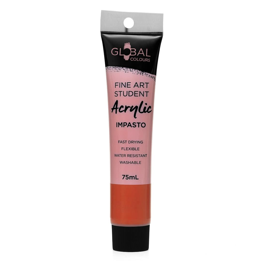 Orange (Factory Seconds) - Fine Art Student Acrylic Impasto Artist Paint 75ml