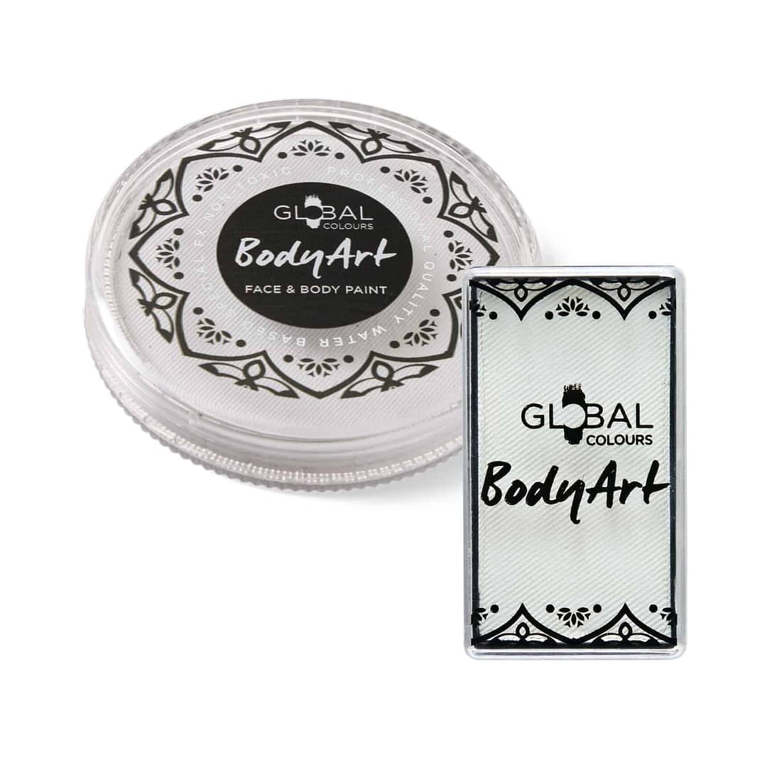 Neon White - UV BodyArt FX Cake Paint