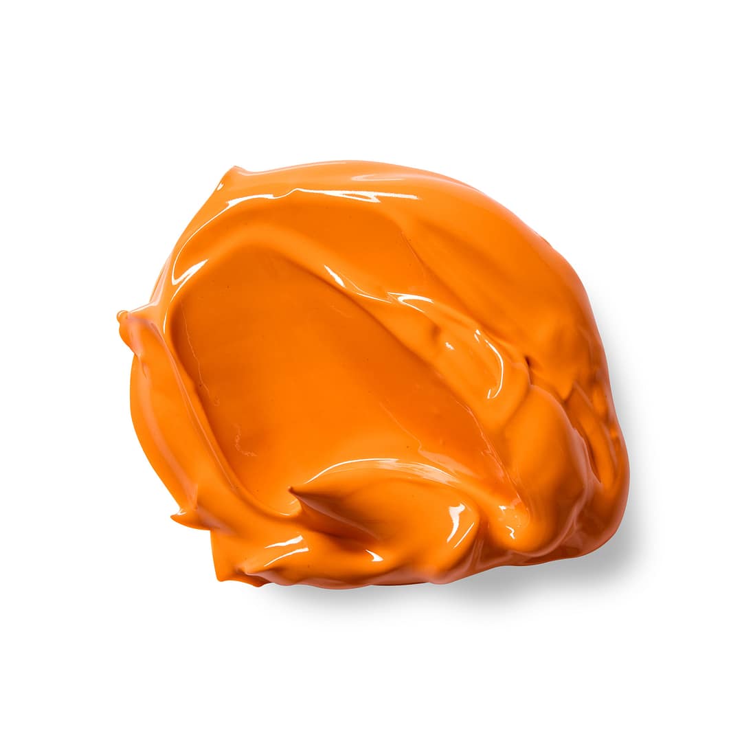 Fine Art Acrylic Paint, Burnt Orange, Global Colours 500ml - Image 2