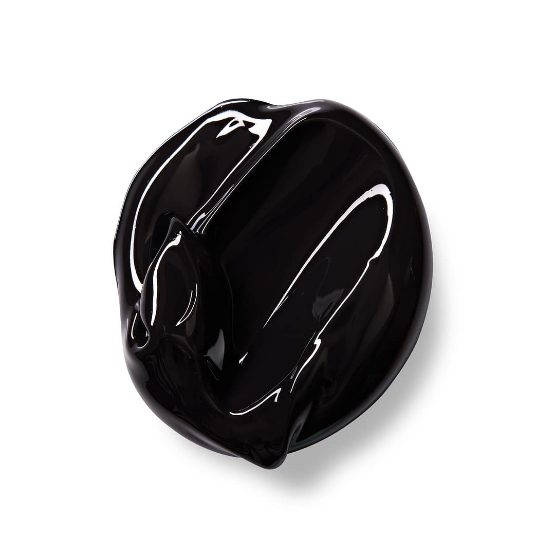 Fine Art Acrylic Paint, Black, Global Colours 500ml - Image 2