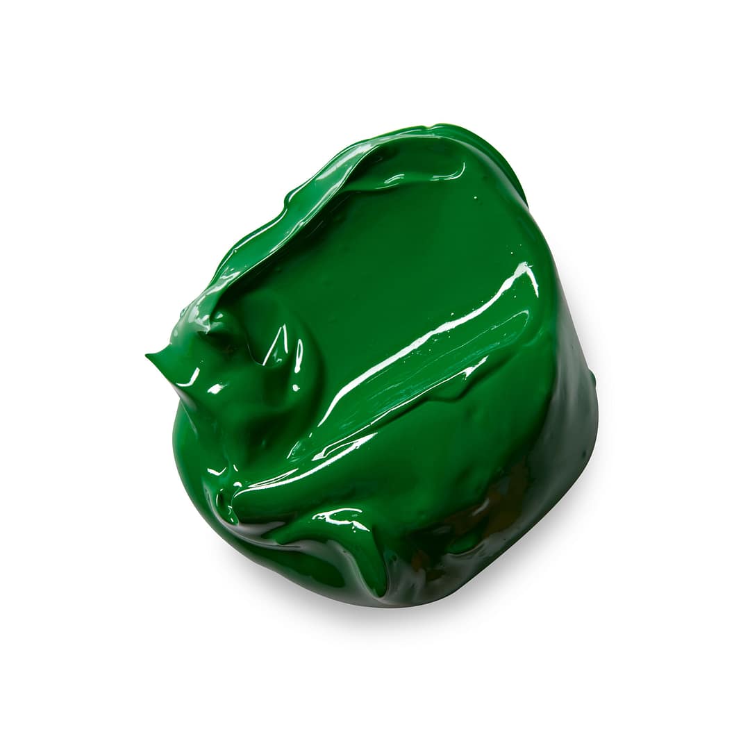 Fine Art Acrylic Paint, Green Deep, Global Colours 500ml - Image 2