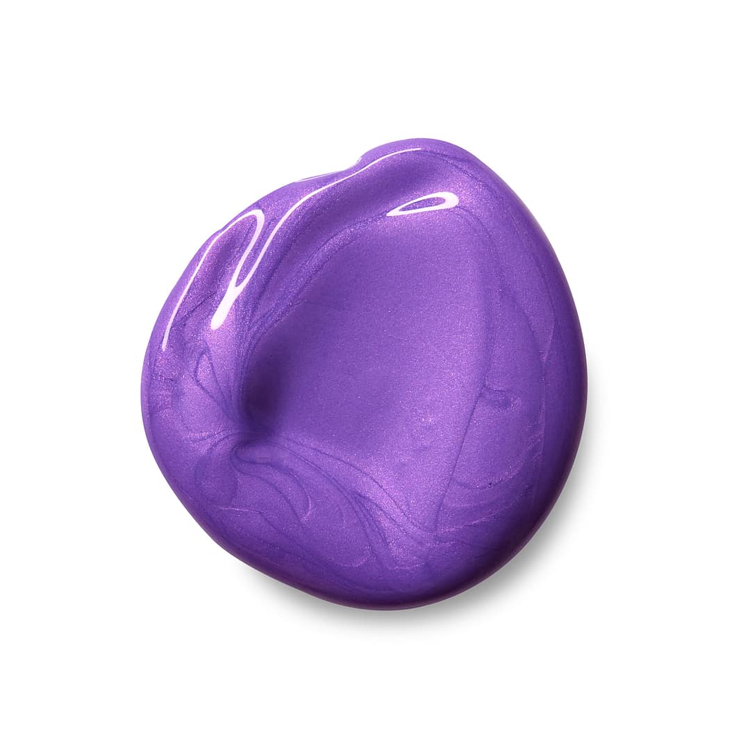 Fine Art Acrylic Paint, Metallic Purple, Global Colours 500ml - Image 2