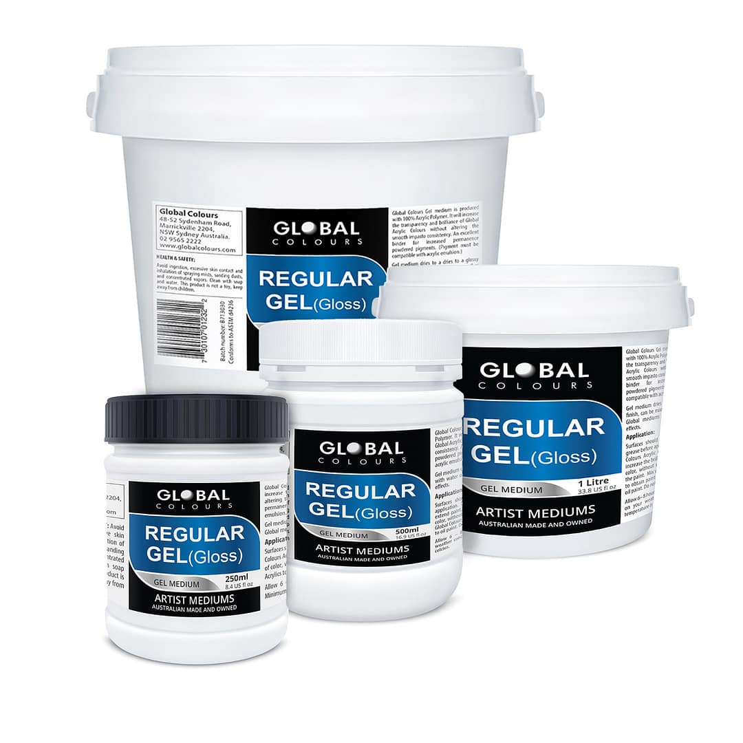Regular Gel Gloss - Professional Artist Gel Medium