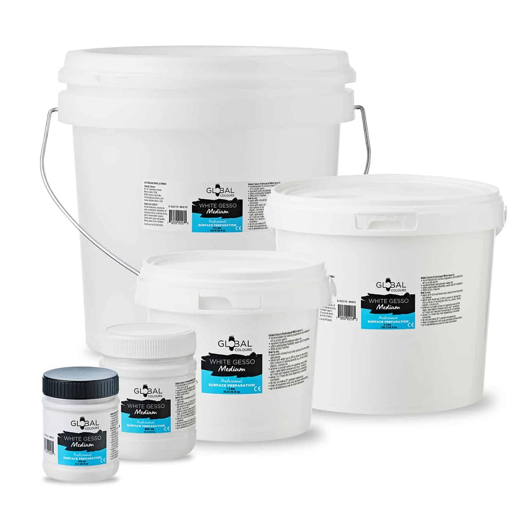 White Gesso - Professional Artist Surface Prep Medium