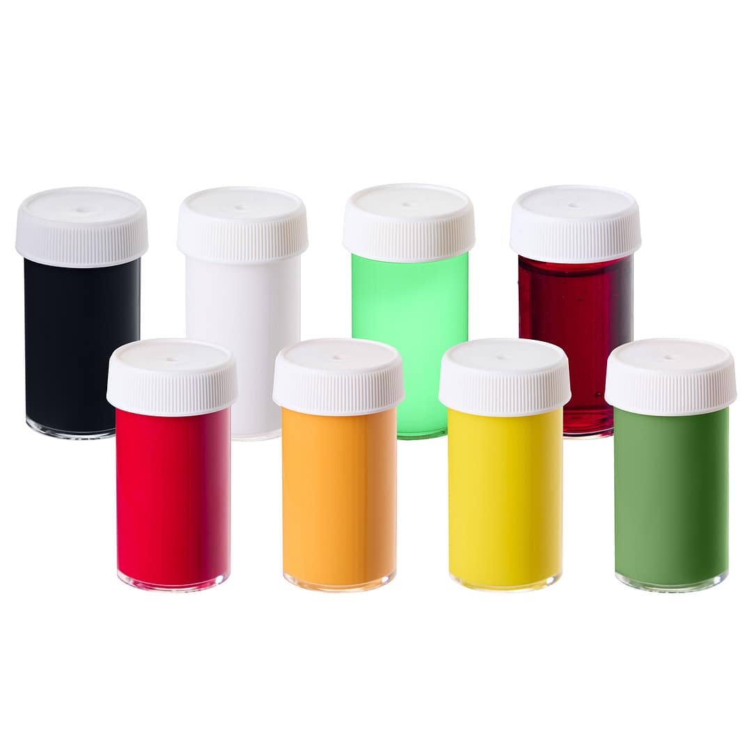 Halloween - 8 Colour Set Face & BodyArt Liquid Paint - Image 2