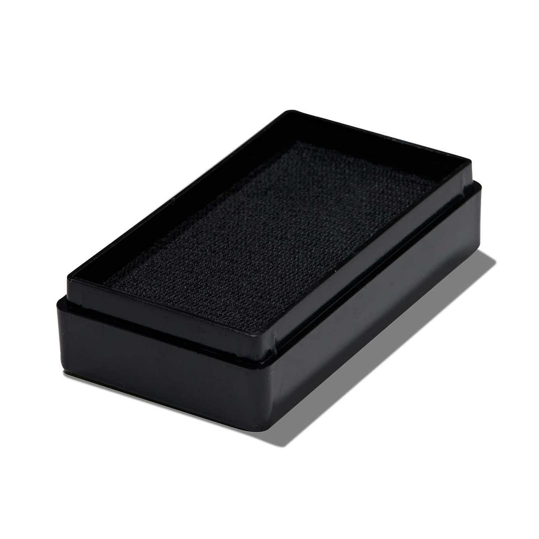 Strong Black - Face & BodyArt Cake Paint - Image 2