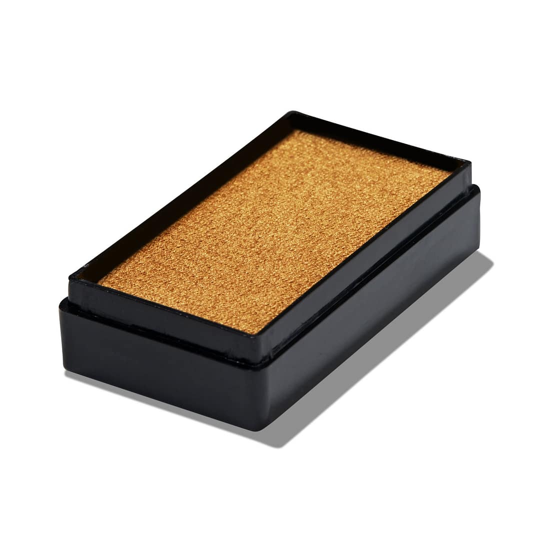 Metallic Gold - Face & BodyArt Cake Paint - Image 2