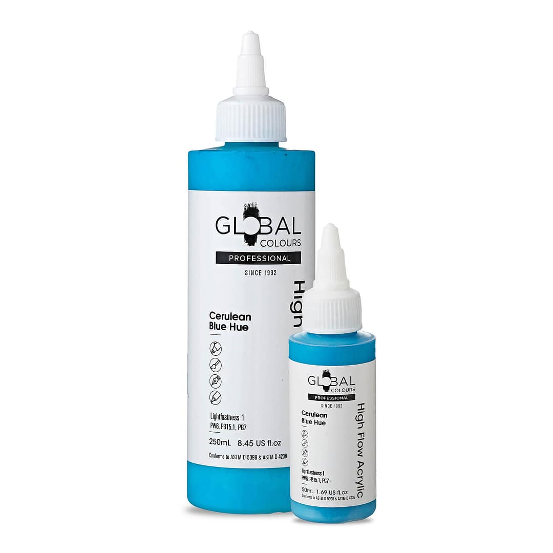 Cerulean Blue Hue - Professional High Flow Acrylic Artist Paint