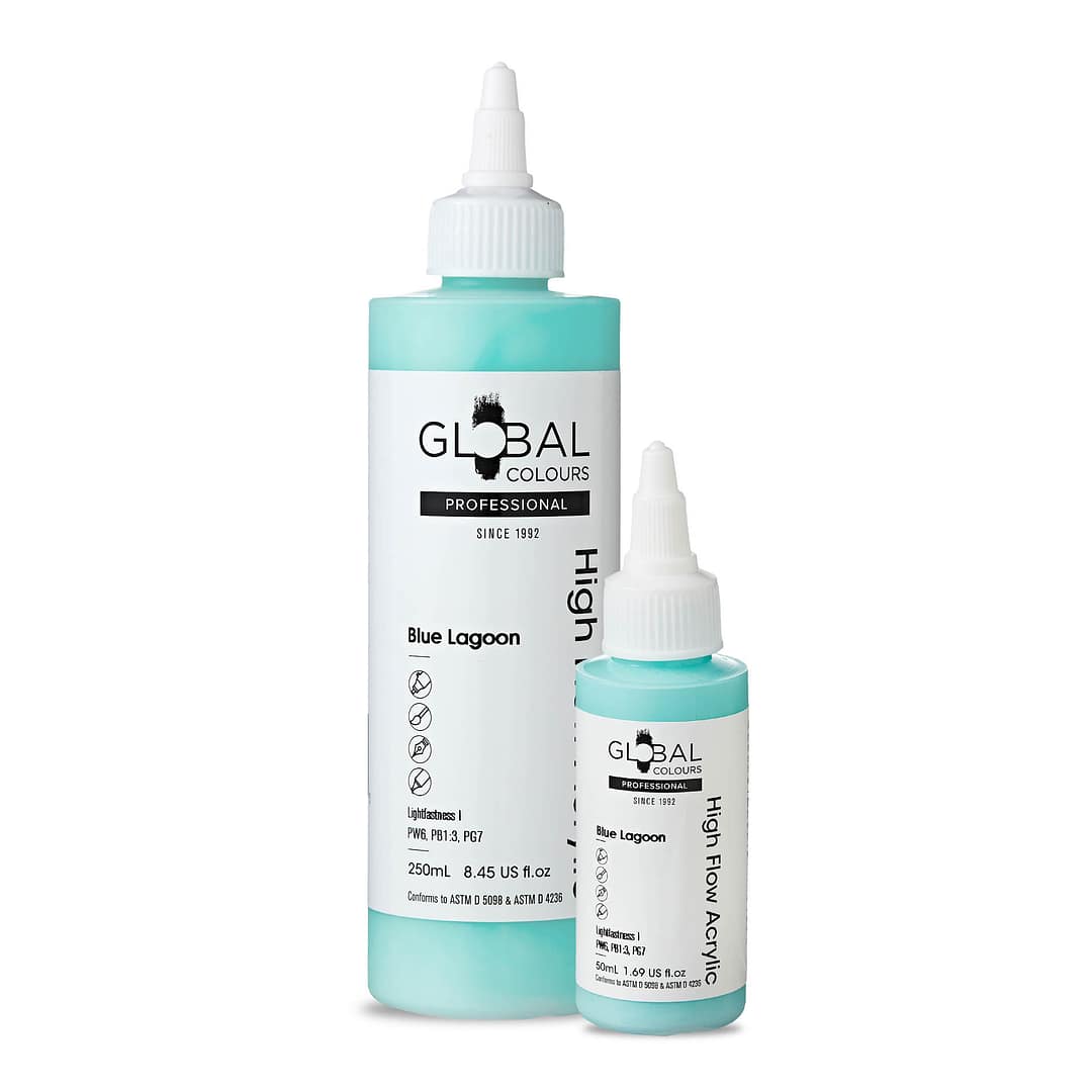 Blue Lagoon - Professional High Flow Acrylic Artist Paint