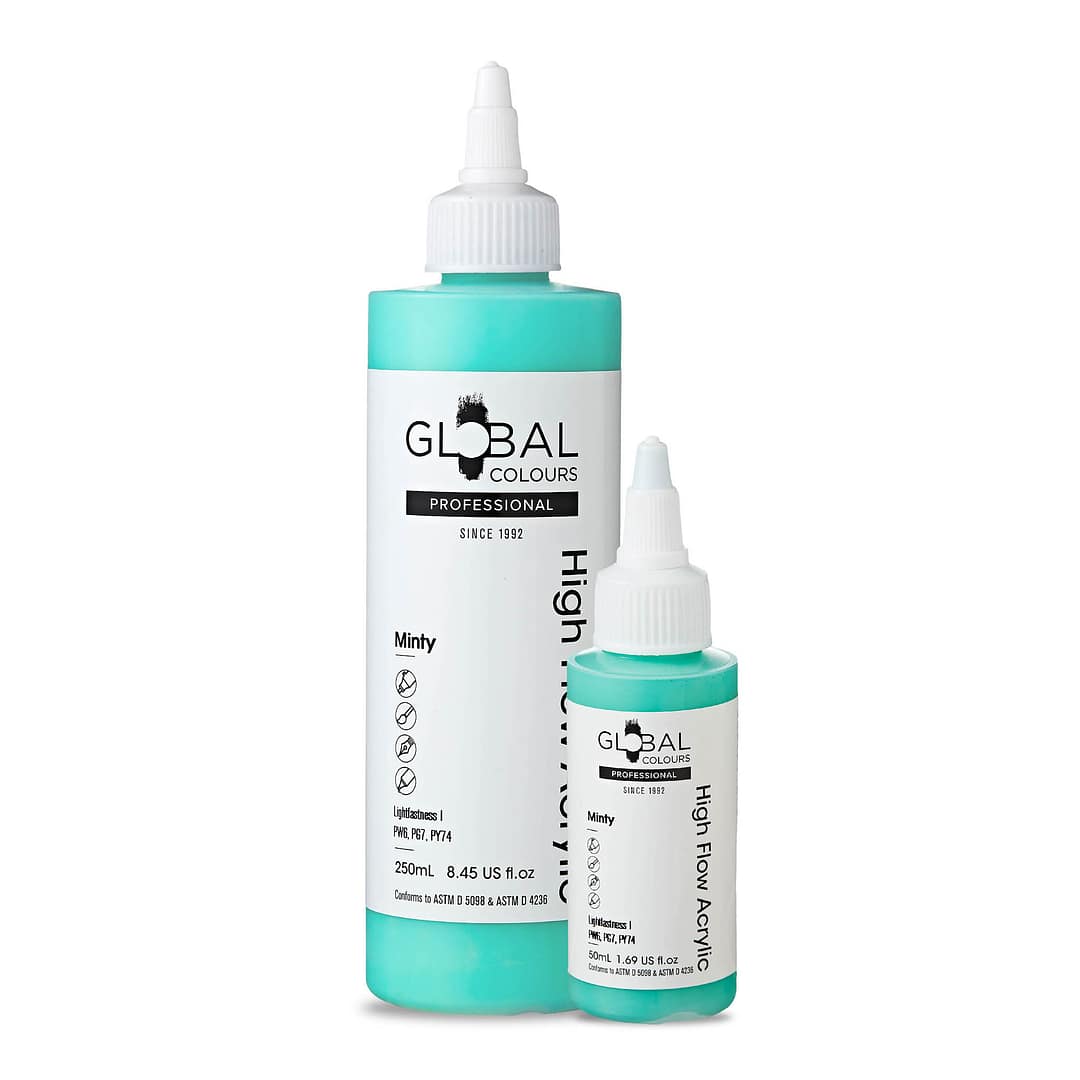 Minty - Professional High Flow Acrylic Artist Paint