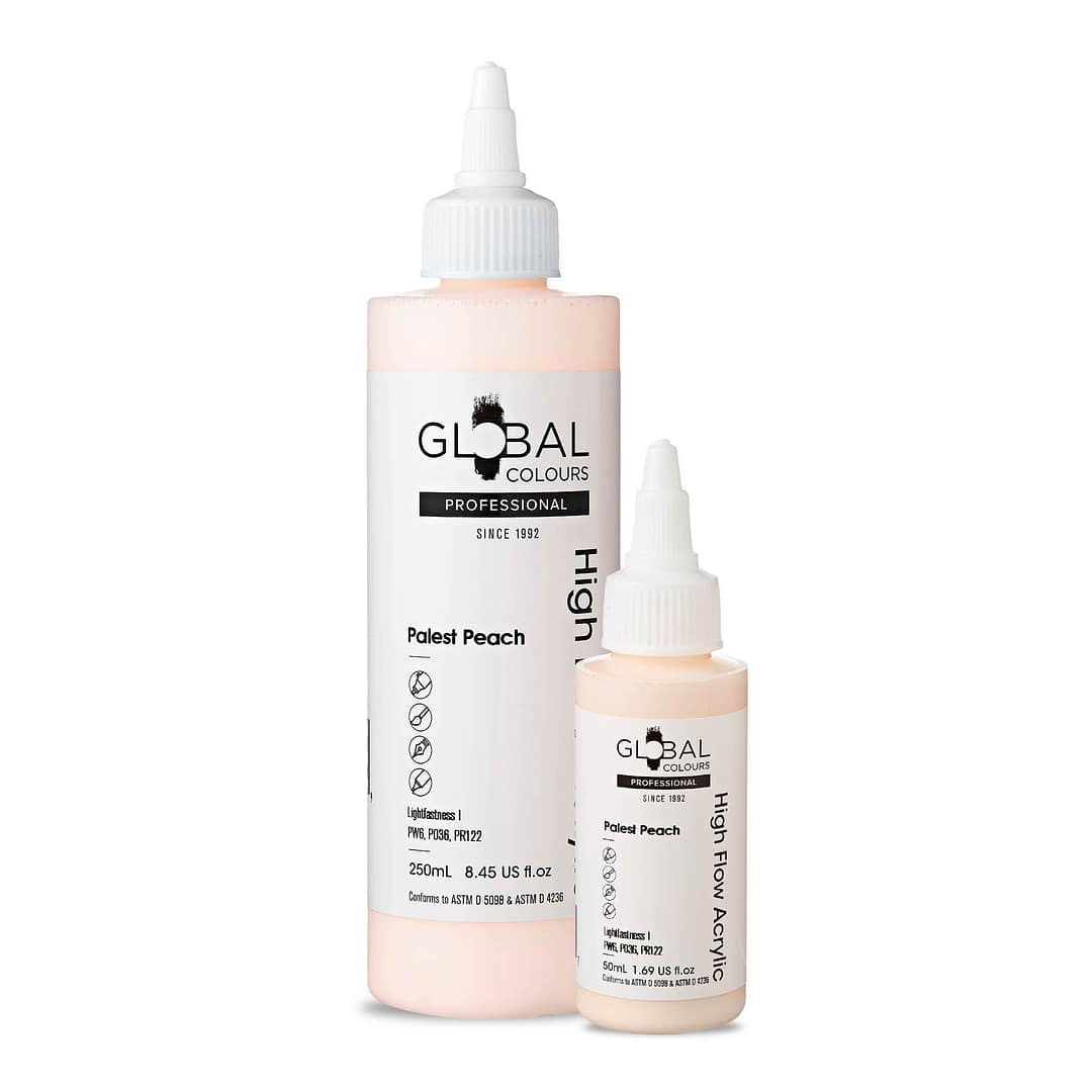 Palest Peach - Professional High Flow Acrylic Artist Paint