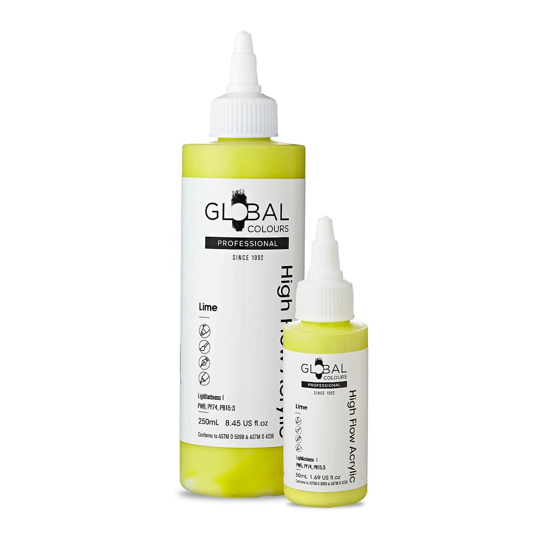 Lime - Professional High Flow Acrylic Artist Paint
