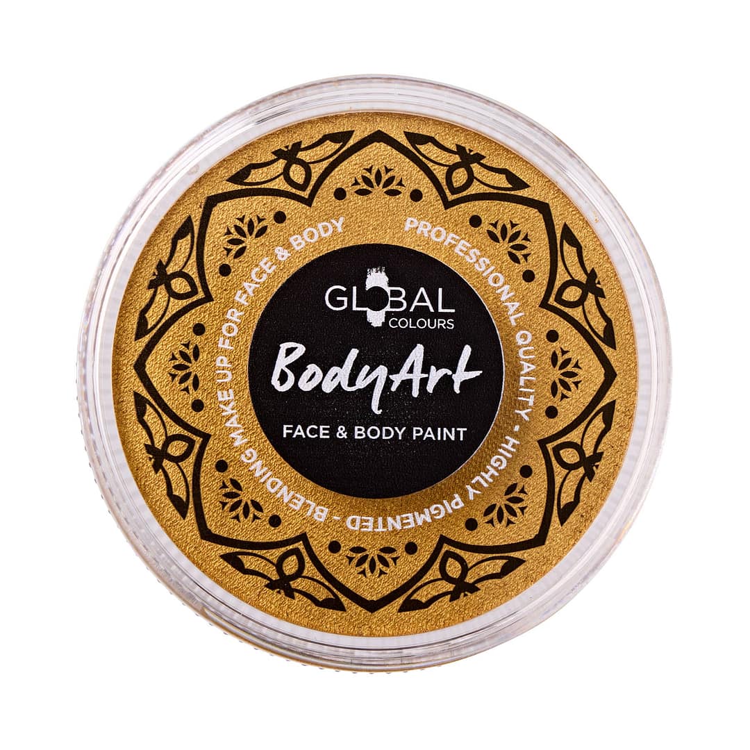 Gold - 32g Face & BodyArt Blending Make Up - Image 3