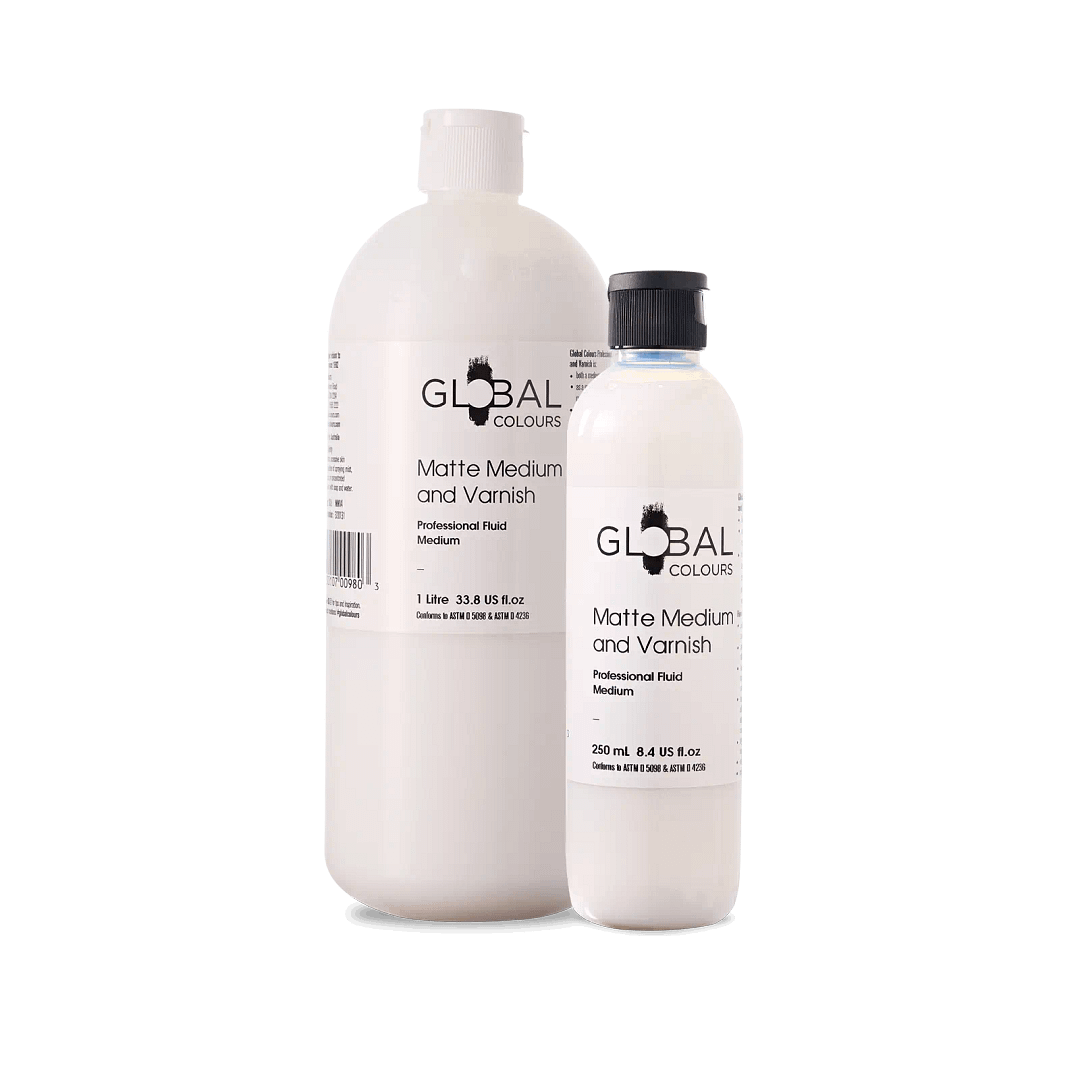Matte Medium & Varnish - Professional Artist Fluid Medium
