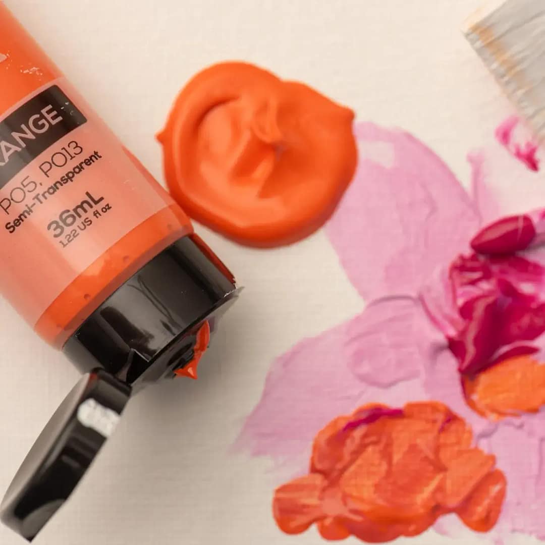 Acrylic Paint Set | Mixed 24 Colour Global Colours – 36ml Kit - Image 8