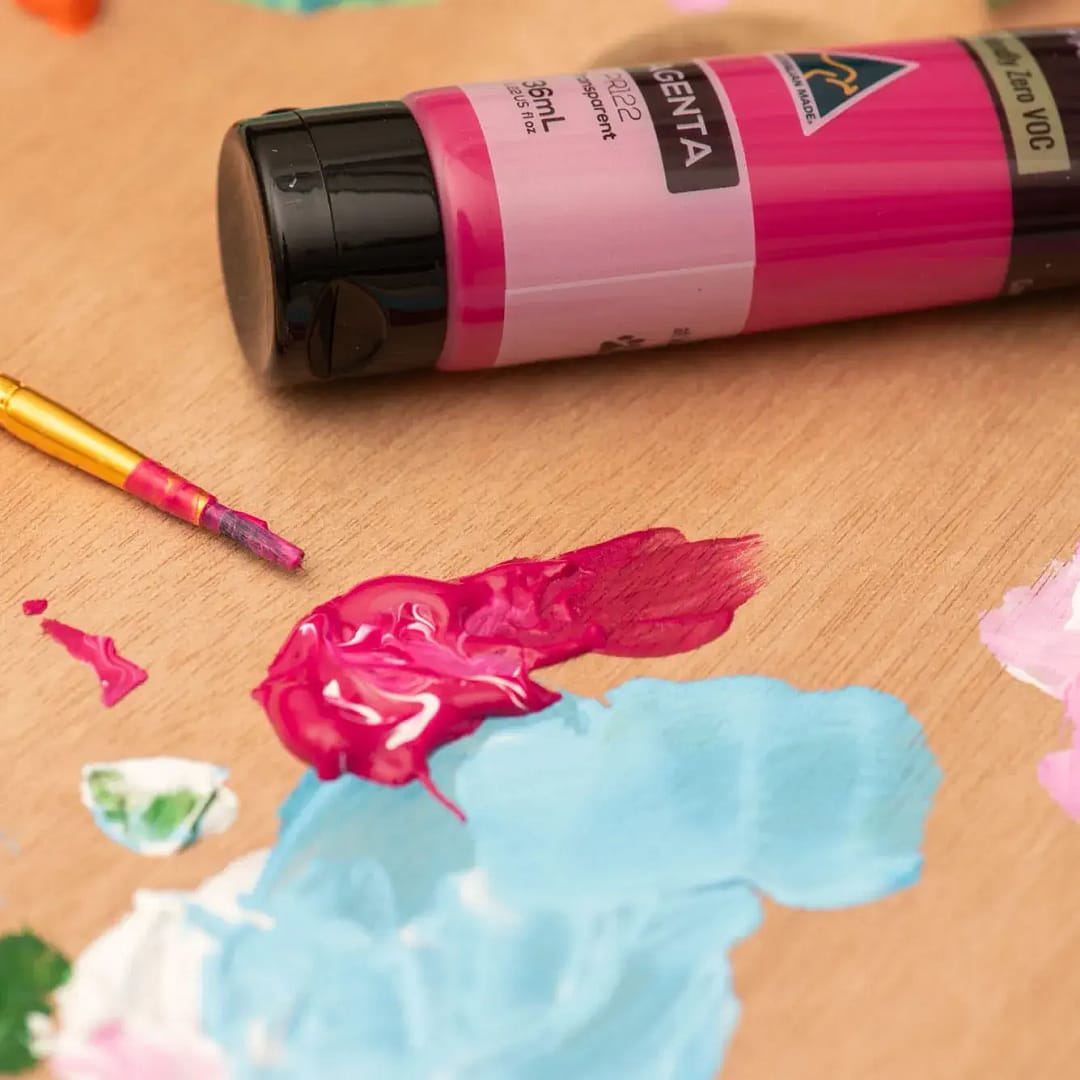 Acrylic Paint Set | Mixed 24 Colour Global Colours – 36ml Kit - Image 5