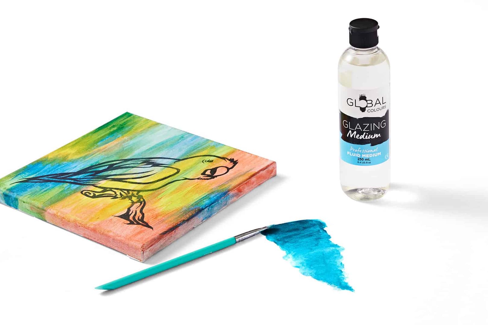 Glazing Medium - Professional Artist Fluid Medium - Image 3