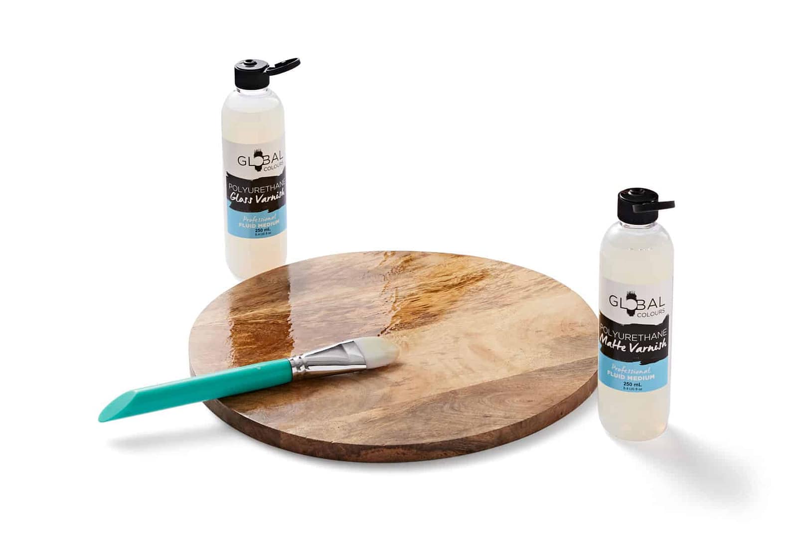 Gloss Polyurethane Varnish - 250ml Professional Artist Fluid Medium - Image 3