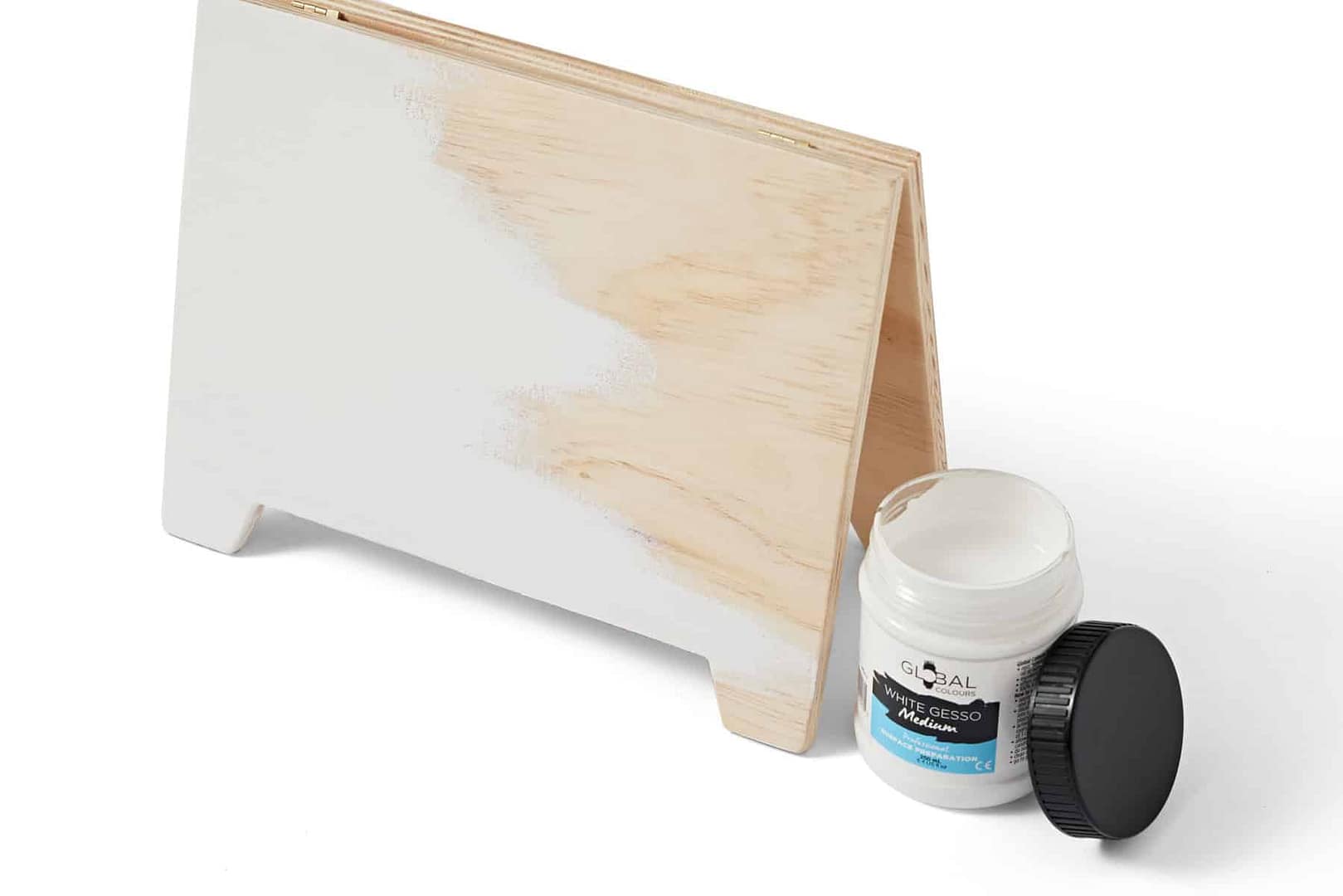 White Gesso - Professional Artist Surface Prep Medium - Image 3