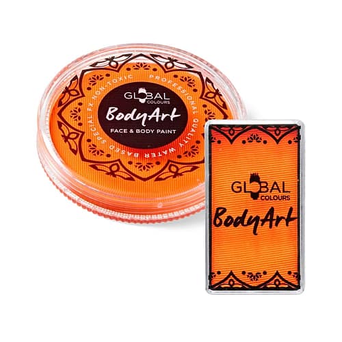 Neon Orange - UV BodyArt FX Cake Paint