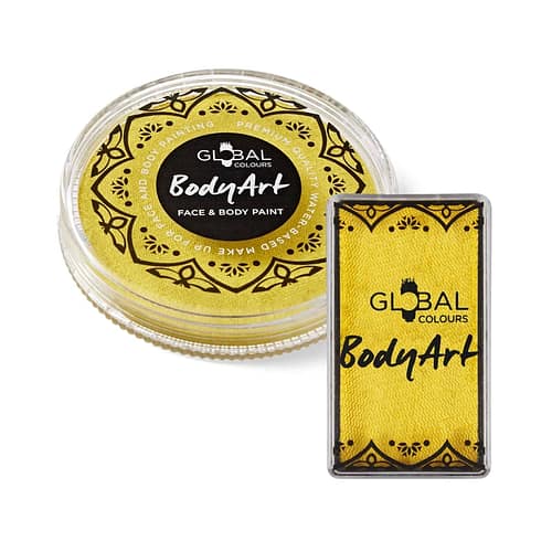 Pearl Yellow - Face & BodyArt Cake Paint (New Shade)