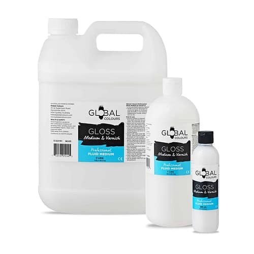 Gloss Medium & Varnish - Professional Artist Fluid Medium