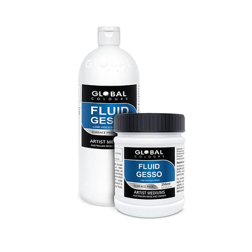 Fluid Gesso - Professional Artist Surface Prep Medium