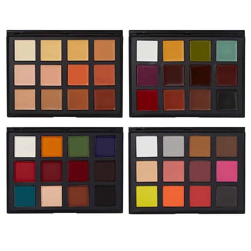 Library FX (Coverup, Cream, Ink, & Optillusions FX) - 48 Colour Face & BodyArt Palette