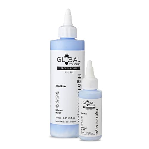 Zen Blue - Professional High Flow Acrylic Artist Paint