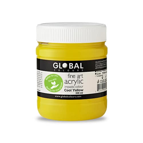 Cool Yellow - Fine Art Acrylic Paint Pot