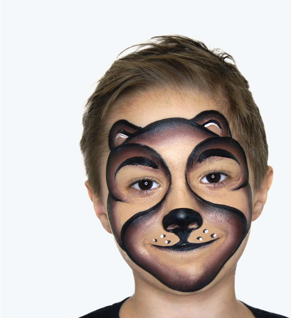 Furry Friends - 13 Animal Designs Face & BodyArt Refillable FX Palette Sampler 12x 15g - Image 8