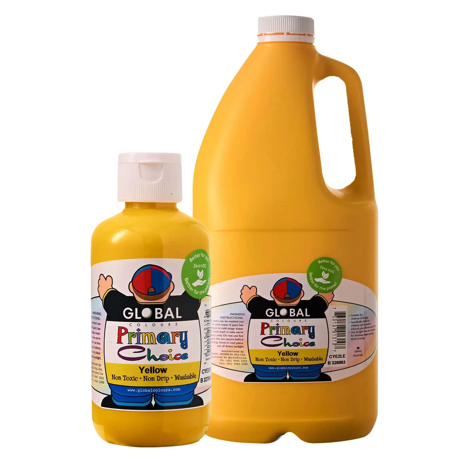 Yellow – Eco-Friendly Zero-VOC Primary Choice Washable Poster Paint