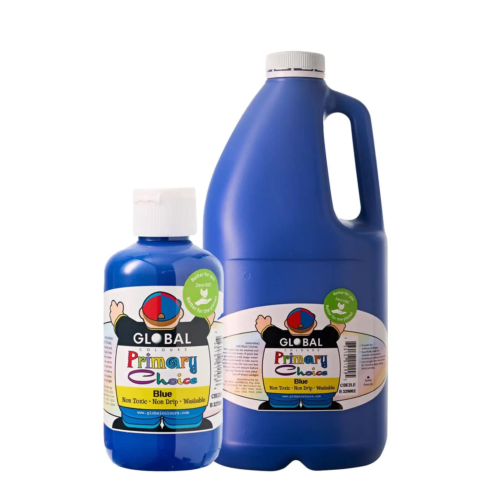 Curated visual reference: Blue Eco Friendly Zero Voc Primary Choice Washable Poster Paint Photo Inspiration