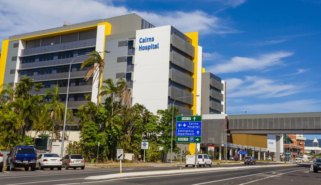 Cairns Hospital - Queensland Health building