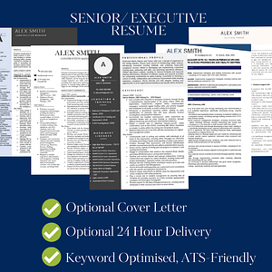 image of 5 executive resume writing service designs