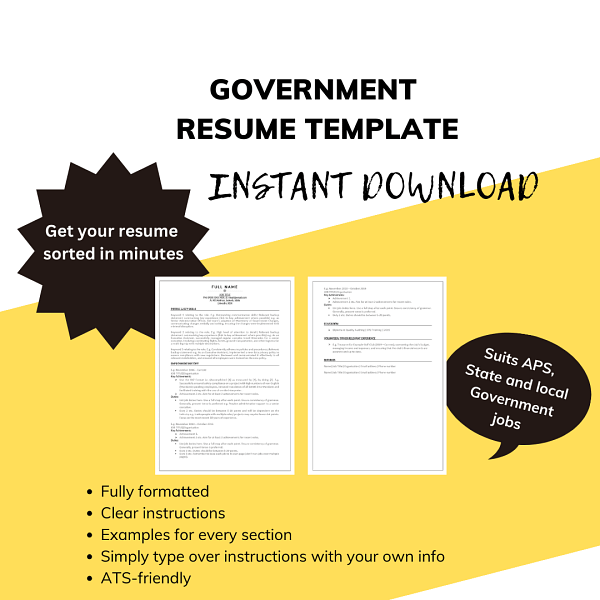 infographic for resume template.