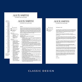 image of Classic resume design