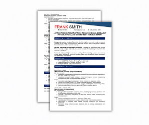 australian firefighter resume template