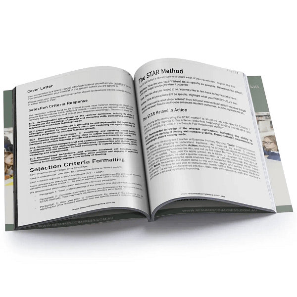 Shows what the guide looks like.