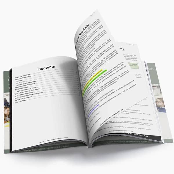 Shows what the guide looks like