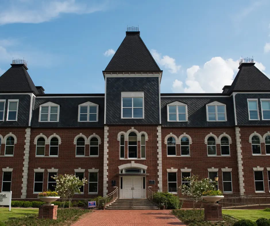 catholic-school image of a grant school building